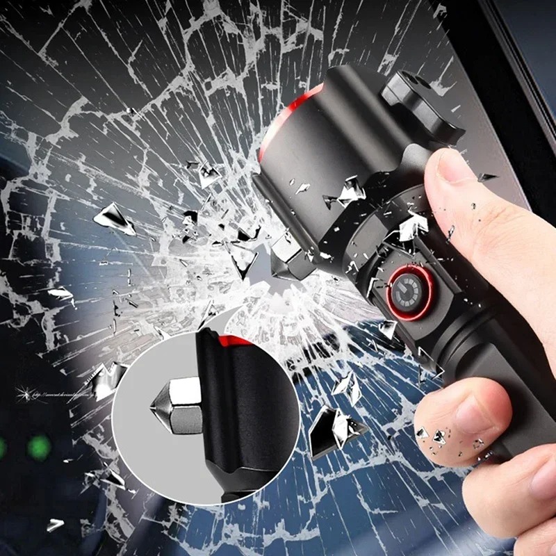مصباح يدوي LED متعدد الوظائف قابل للشحن USB مع باور بانك