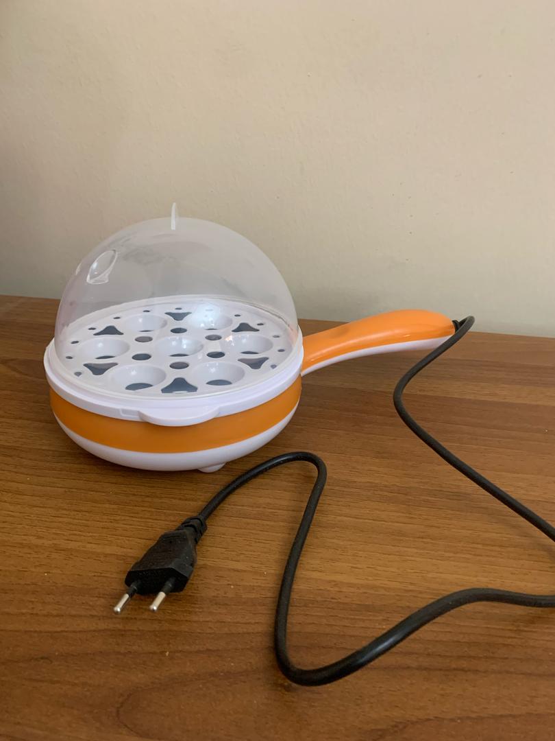 Pot Oeuf et Cuiseur à Vapeur Multifonctionnel 2en1 – مقلاة وجهاز طهي بالبخار