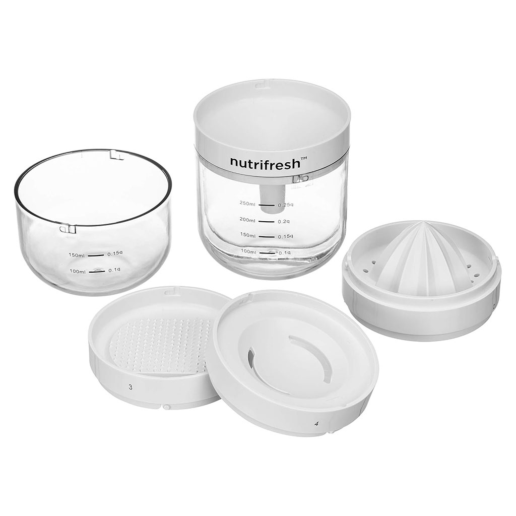 Nutrifresh Tasses de mesures multifonctions 6 en 1 pour cuisine – أداة قياس المقادير