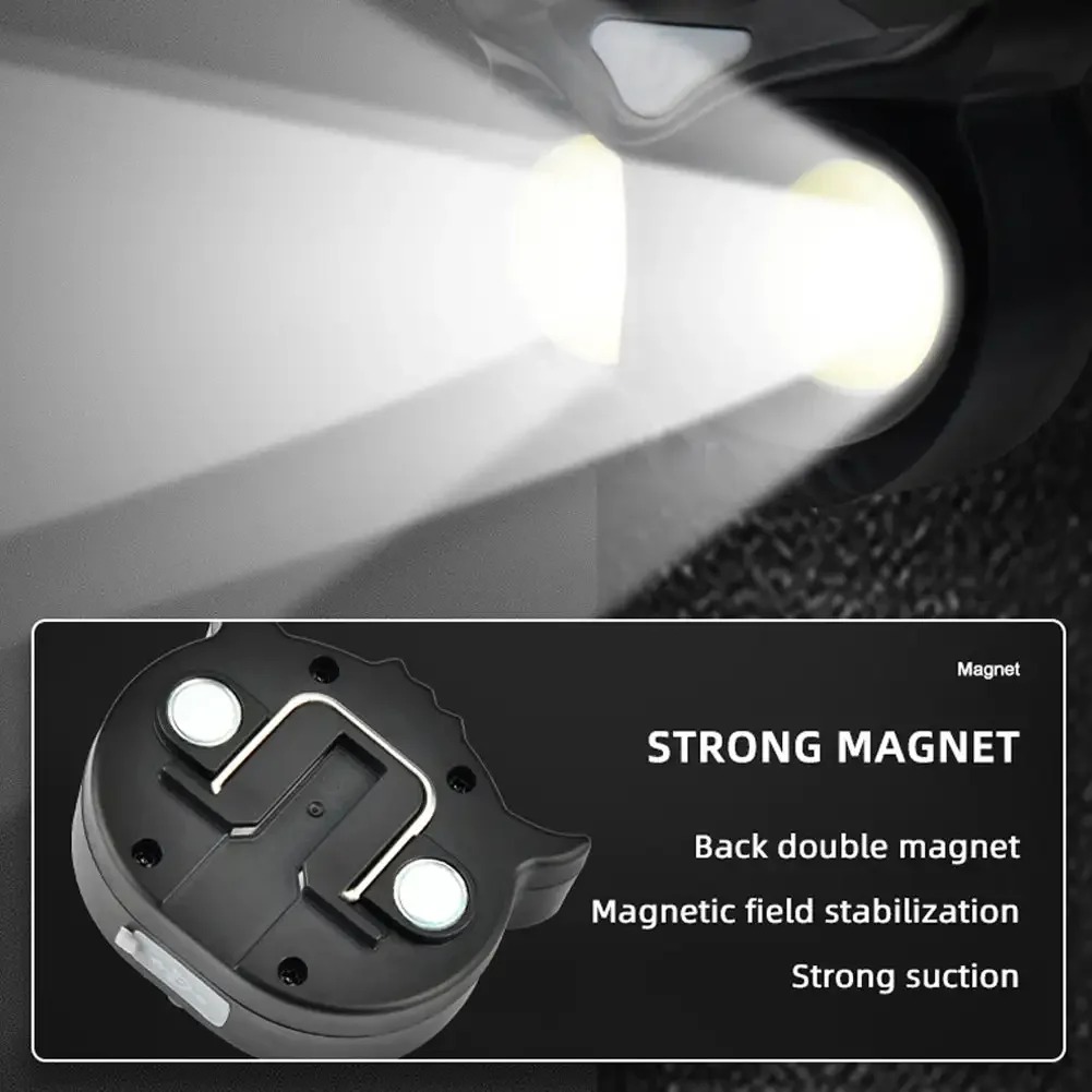 Rechargeable LED Headlamp 1500 Lumens, 5 Modes, IPX4 Waterproof
