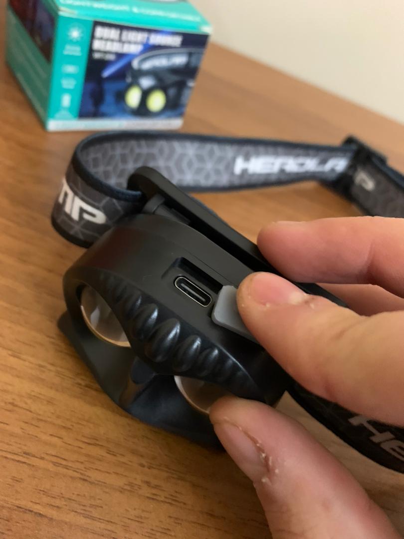 Rechargeable LED Headlamp 1500 Lumens, 5 Modes, IPX4 Waterproof