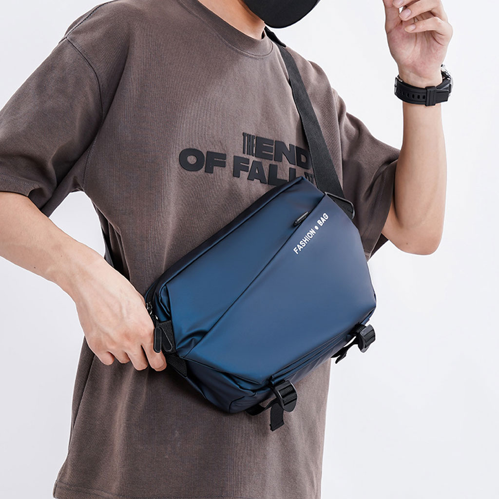 Men's chest bag LX066 with shoulder strap
