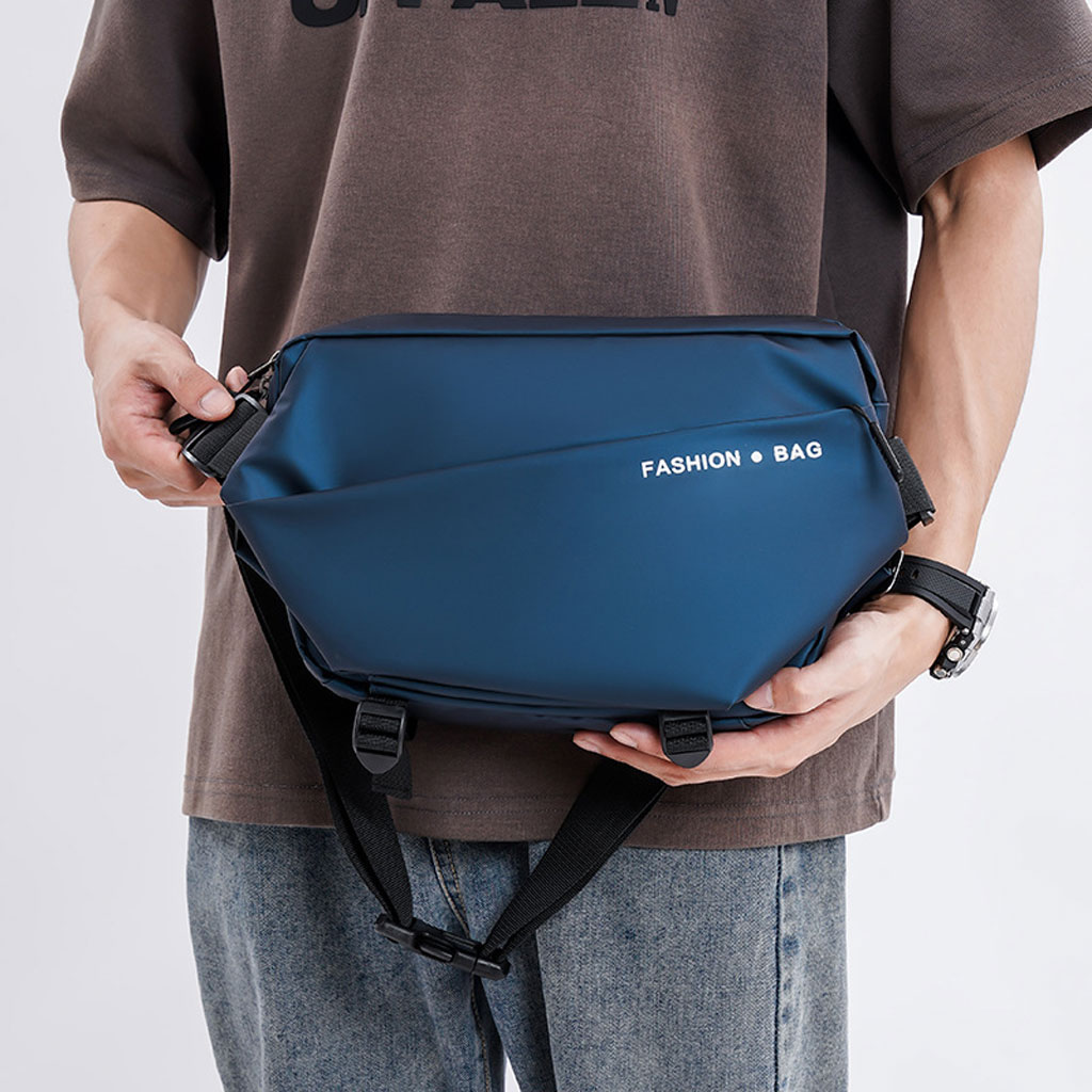 Men's chest bag LX066 with shoulder strap