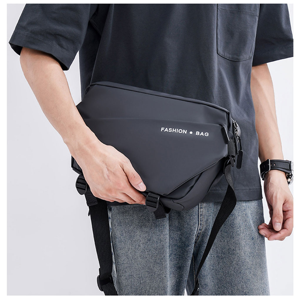 Men's chest bag LX066 with shoulder strap