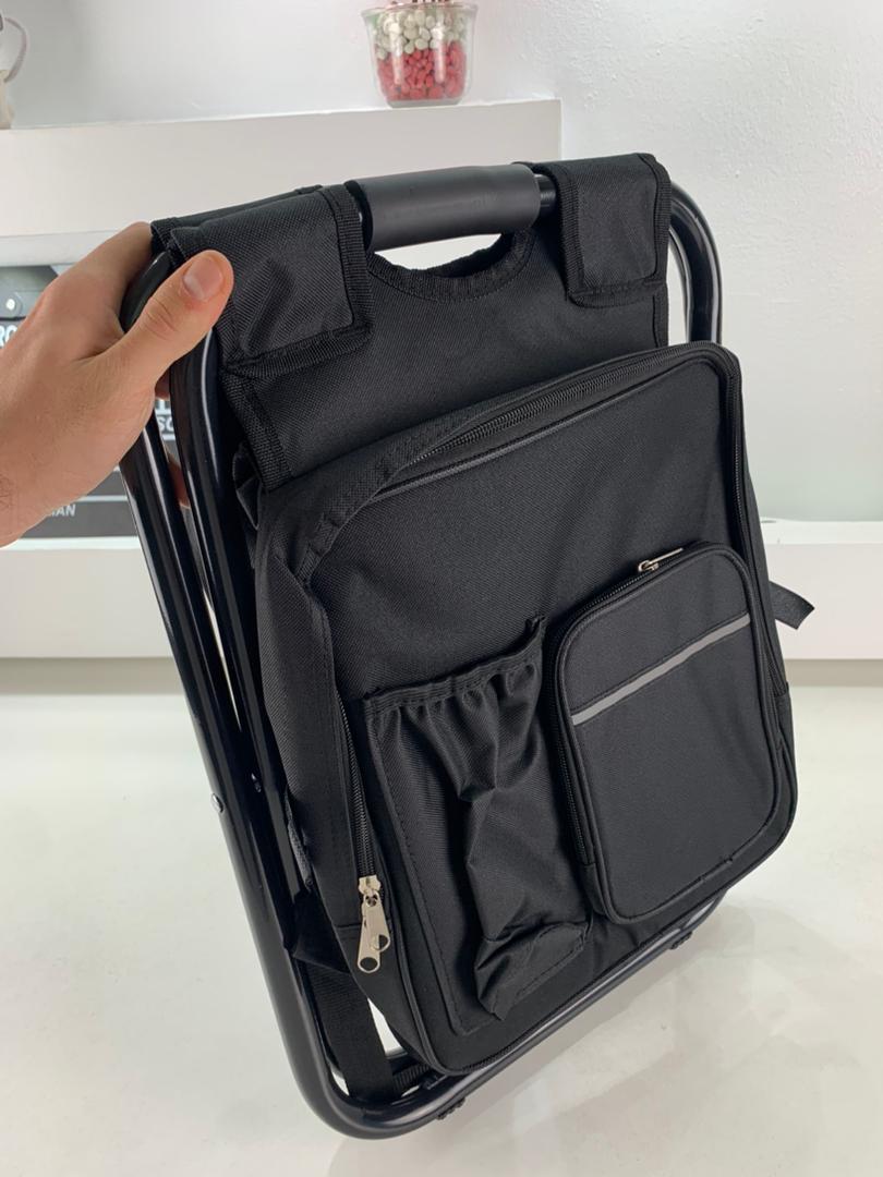 3-in-1 Insulated Backpack with Camping Chair