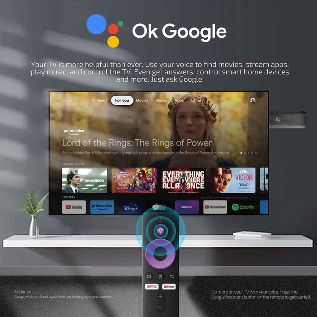 Express 8K+ Stick avec System Android 13 16-2GB – مشغل تلفاز أندرويد