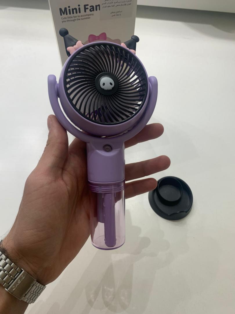 2-in-1 Portable Humidifier and Fan USB Rechargeable