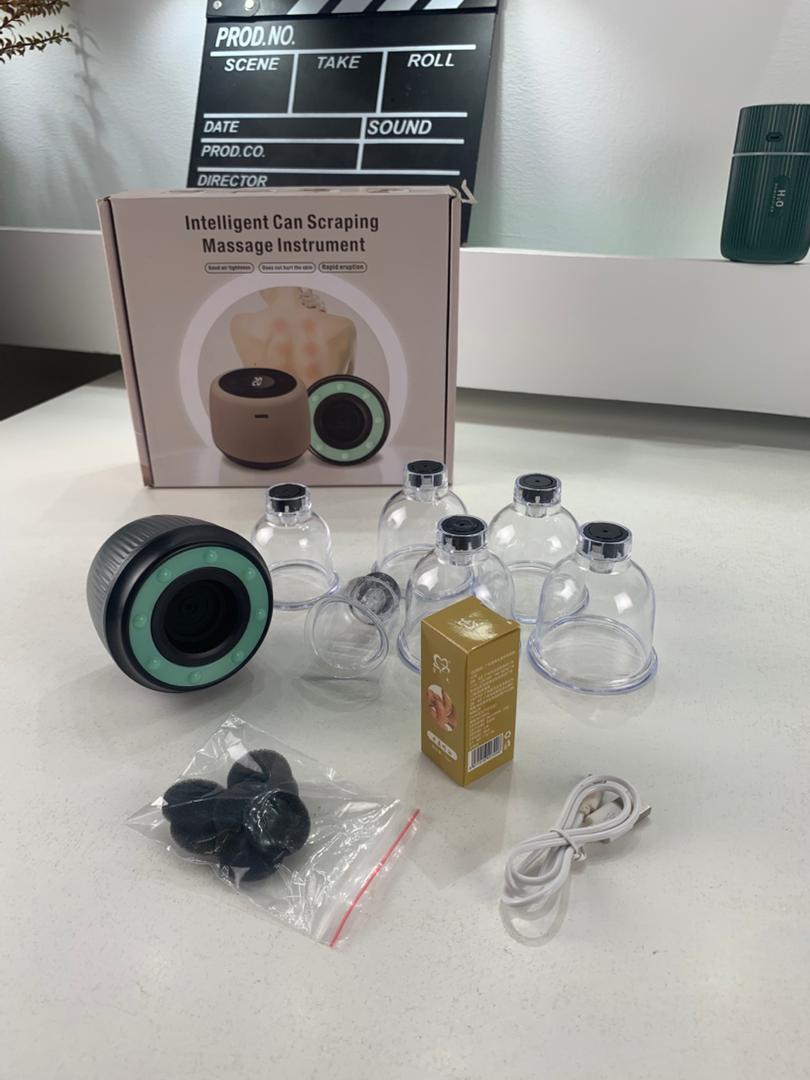 12-Speed Cupping and Thermal Massage Device