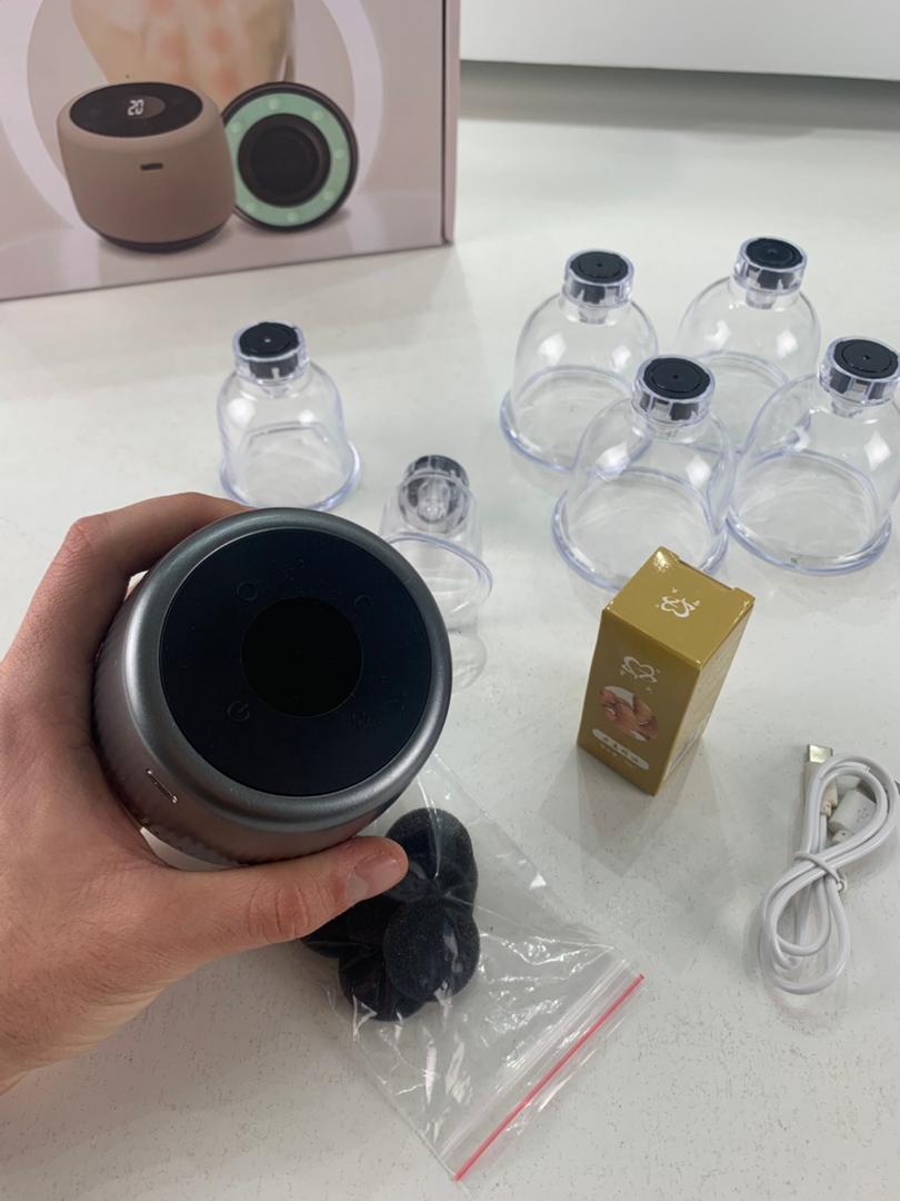 12-Speed Cupping and Thermal Massage Device