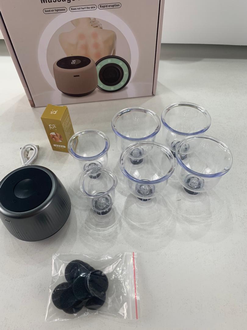 12-Speed Cupping and Thermal Massage Device