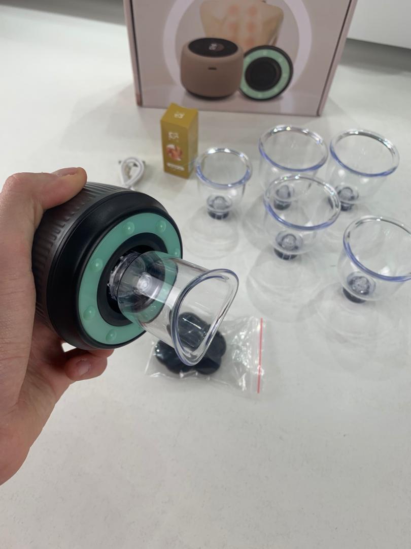 12-Speed Cupping and Thermal Massage Device
