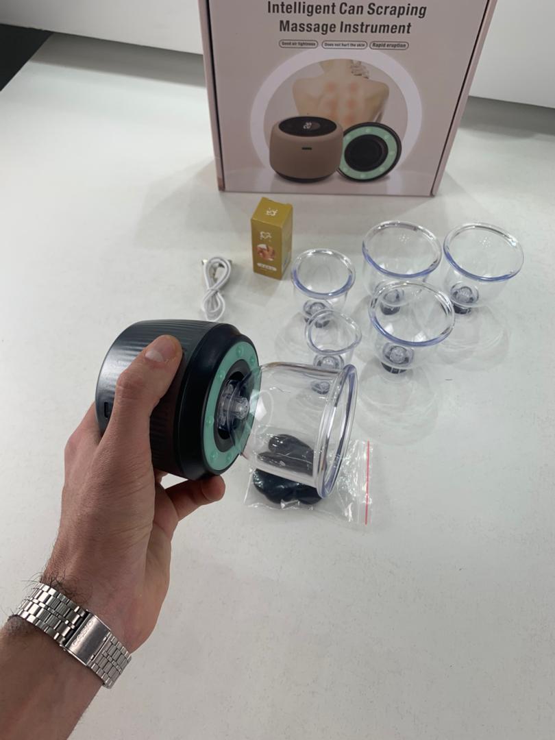 12-Speed Cupping and Thermal Massage Device