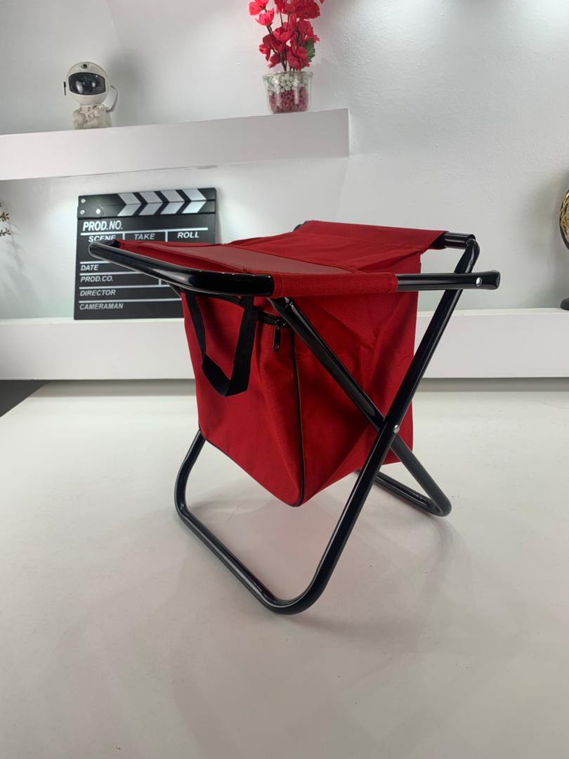 Chaise pliante multifonction avec sac de pêche