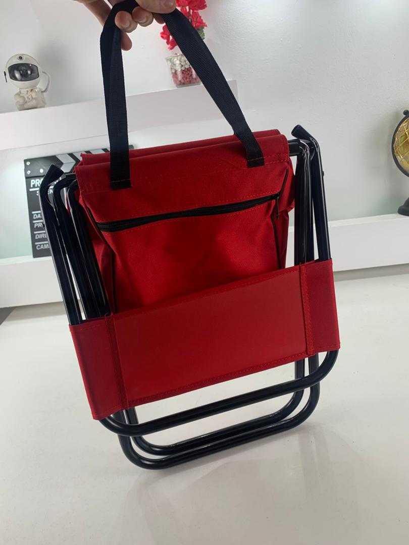 Chaise pliante multifonction avec sac de pêche
