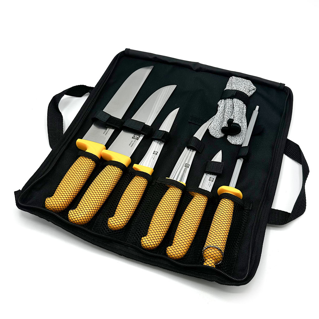 Pochette de Couteaux Professionnelle 7 pièces – حقيبة سكاكين