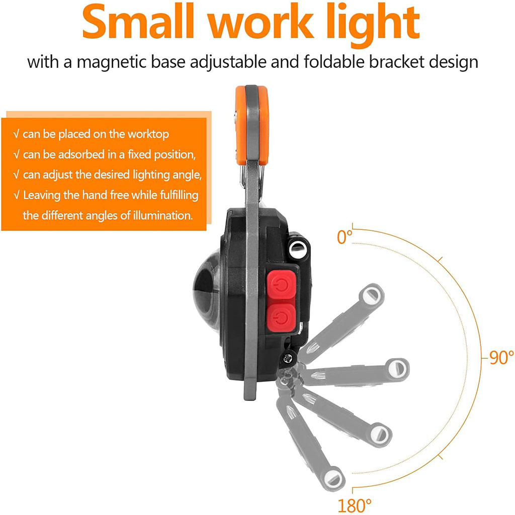 Mini lampe LED portable rechargeable 8 en 1