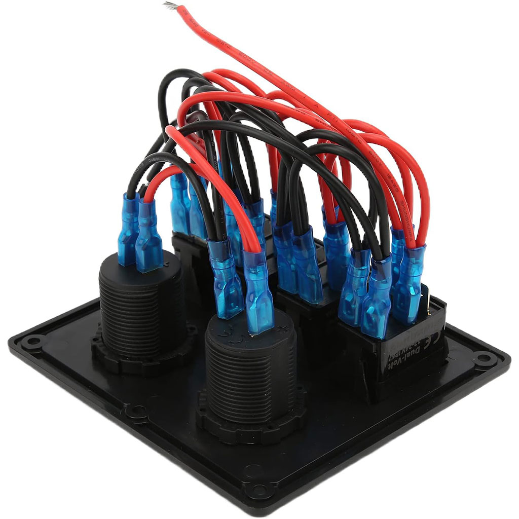 4-Switch Control Panel 12-24V