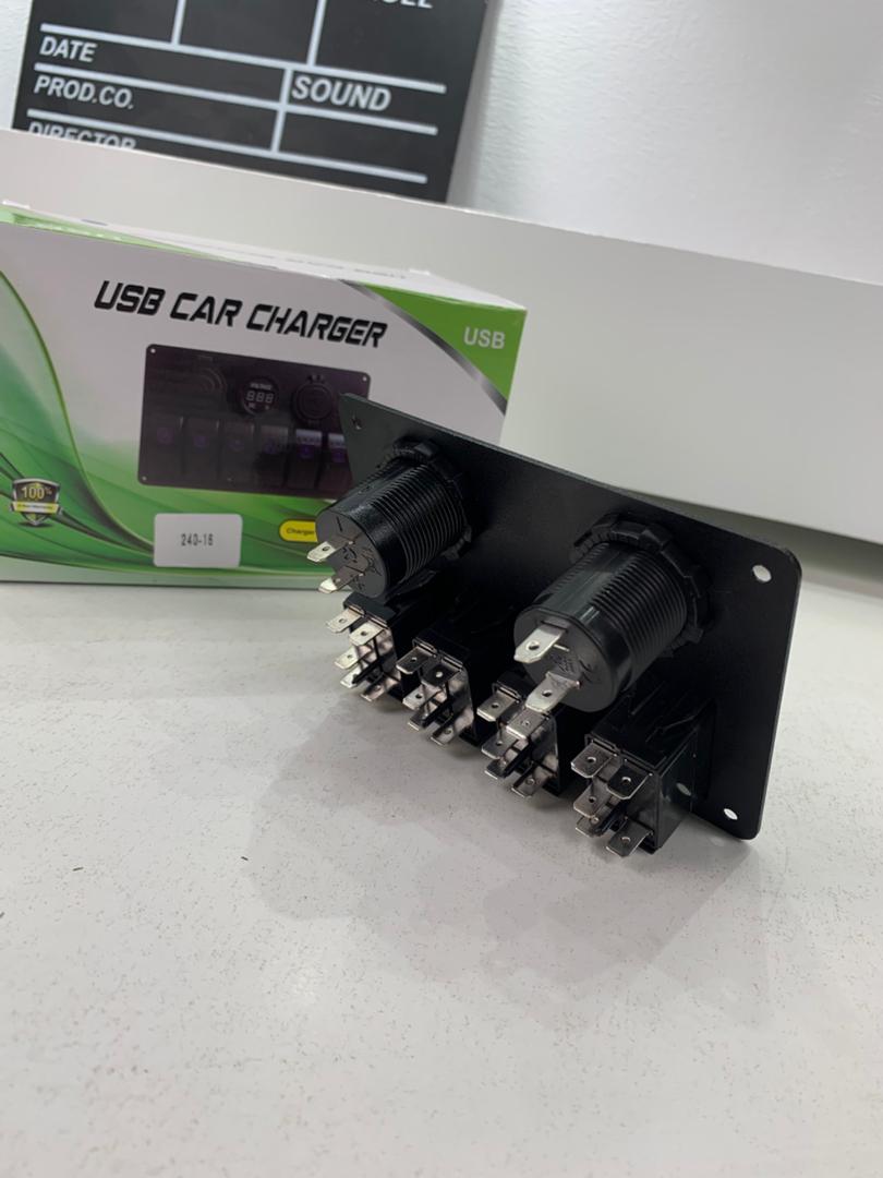 4-Switch Control Panel 12-24V