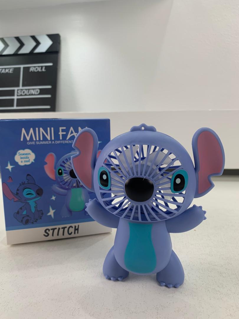 Stitch design mini USB fan