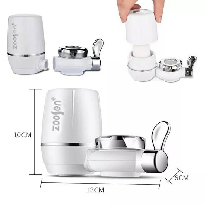 Filtre à eau pour robinet de cuisine anti-rouille et bactéries