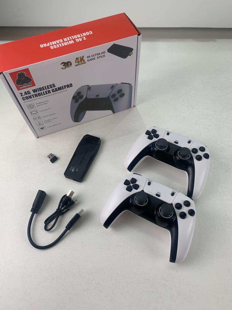 M8 Pro Game Stick Video Game Console, 4K HDMI, Wireless, 20000+ Games