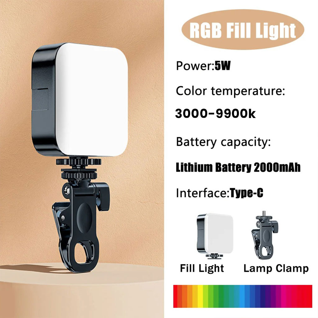 U80PRO RGB Selfie Fill Light 3000-9900K