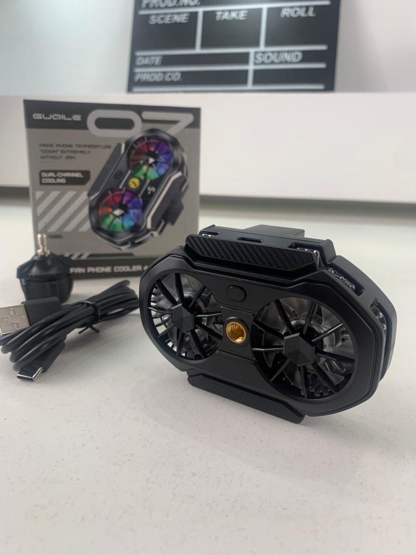 Refroidisseur de téléphone portable à double ventilateur FS06 – مبرد هواتف