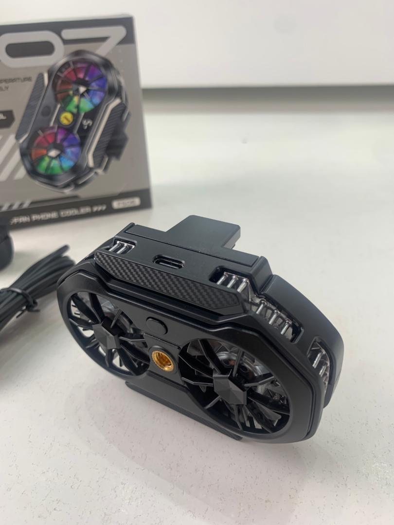 Refroidisseur de téléphone portable à double ventilateur FS06 – مبرد هواتف