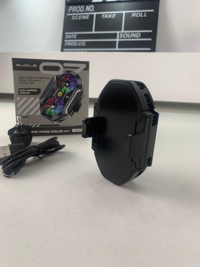 Refroidisseur de téléphone portable à double ventilateur FS06 – مبرد هواتف