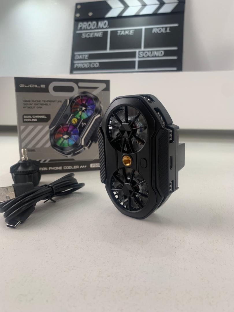 Refroidisseur de téléphone portable à double ventilateur FS06 – مبرد هواتف