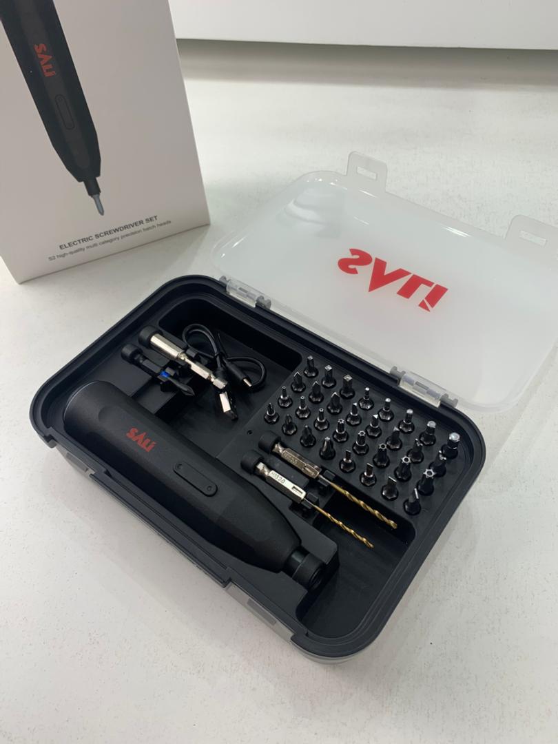 SALI 39-in-1 Cordless Electric Screwdriver, 1200mAh Lithium Battery