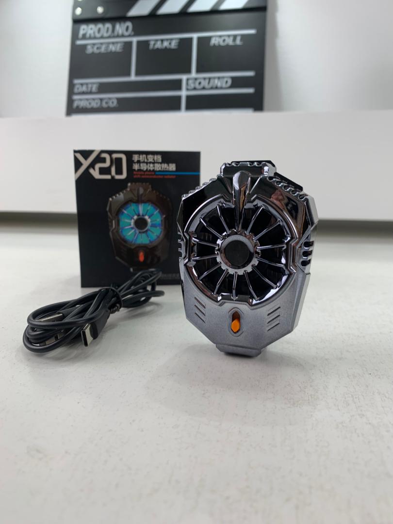 refroidisseur de téléphone portable 2 vitesse à faible bruit X20 – مروحة تبريد الهاتف