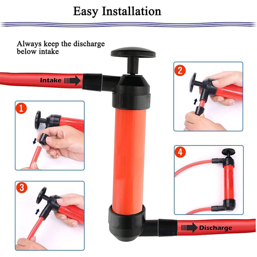 Kit pompe d'extraction d'huile manuelle multifonction