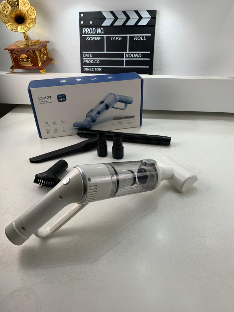 Portable cordless vacuum cleaner 9000Pa with 4 attachments