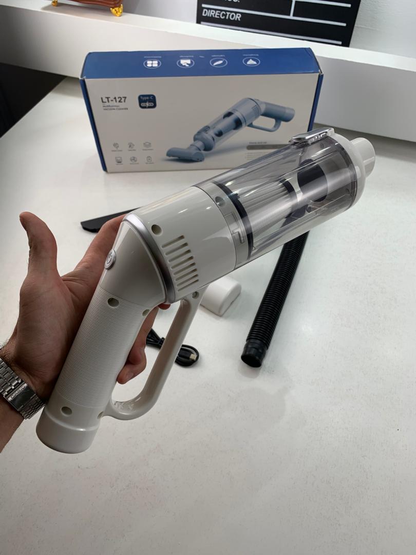 Portable cordless vacuum cleaner 9000Pa with 4 attachments