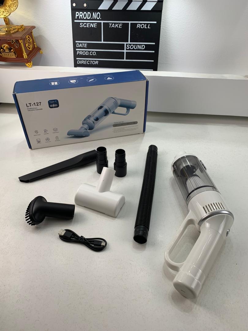 Portable cordless vacuum cleaner 9000Pa with 4 attachments