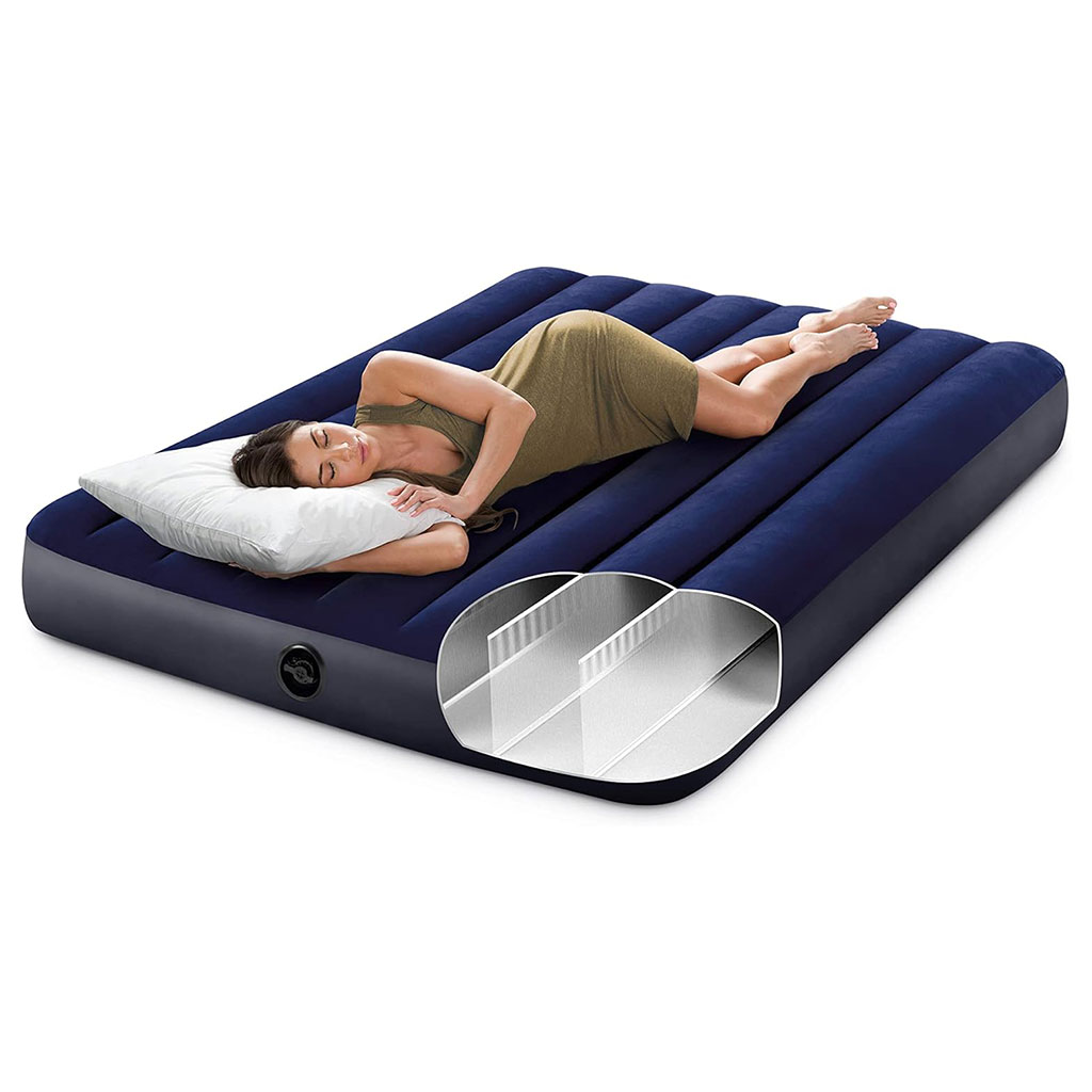 Dura-Beam Matelas Gonflable Technologie Fiber-Tech Intex 64765 – فرشة هوائية حجم كبير لشخصين