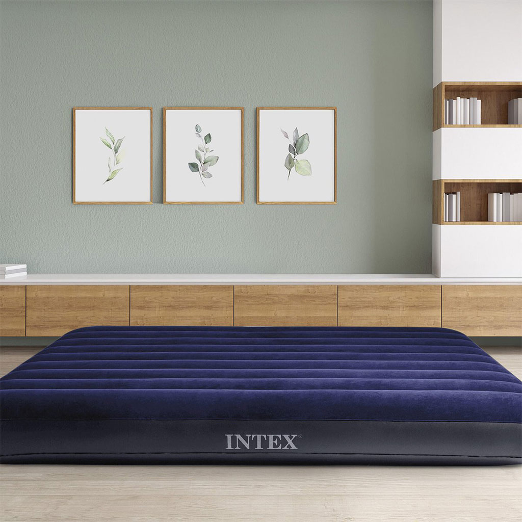 Dura-Beam Matelas Gonflable Technologie Fiber-Tech Intex 64765 – فرشة هوائية حجم كبير لشخصين