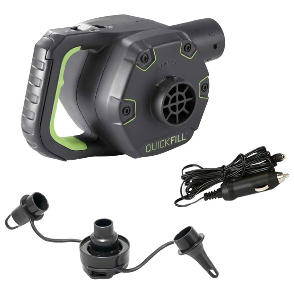 Pompe électrique rechargeable 220V /12V (650 l/min) Intex 66642 – مضخة هواء قابلة للشحن