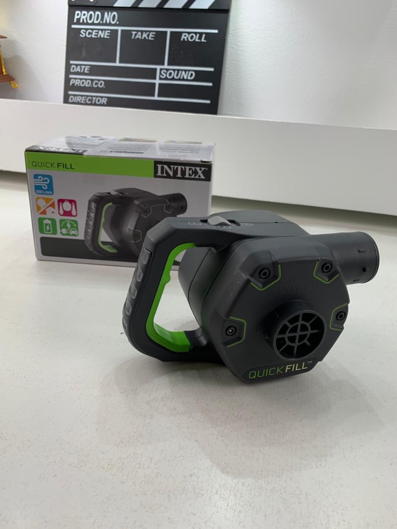 Pompe électrique rechargeable 220V /12V (650 l/min) Intex 66642 – مضخة هواء قابلة للشحن