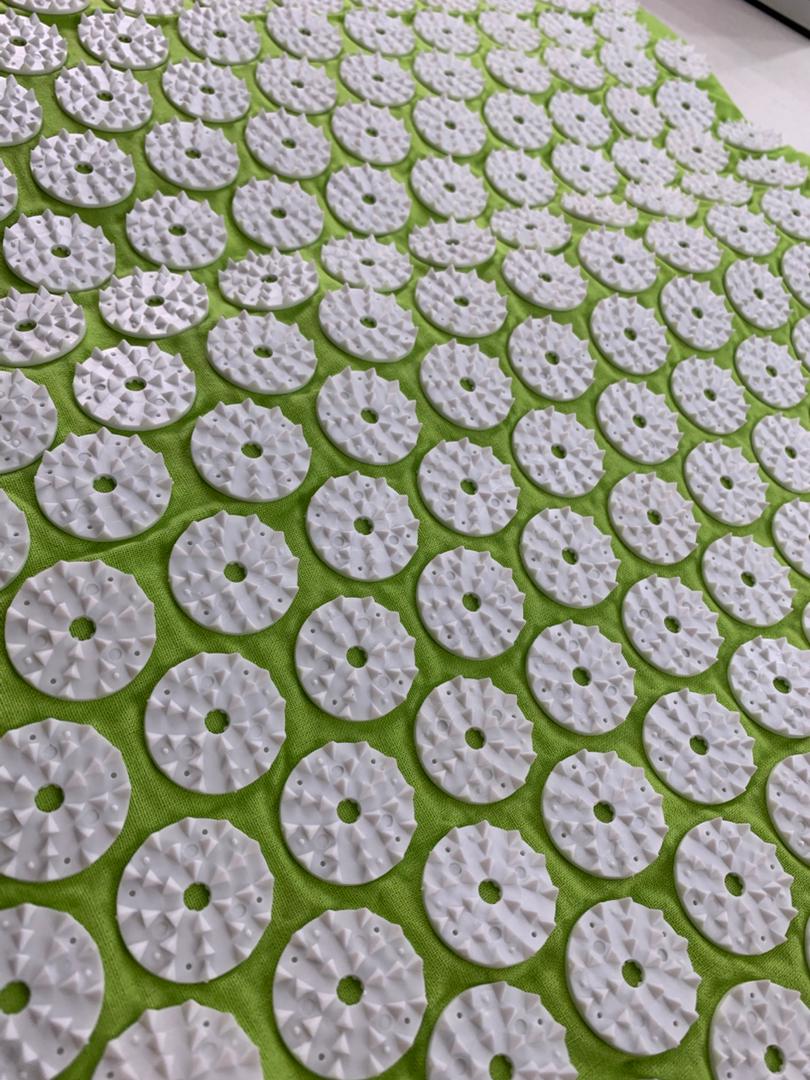 Acupressure Mat and Pillow Set with Storage Bag