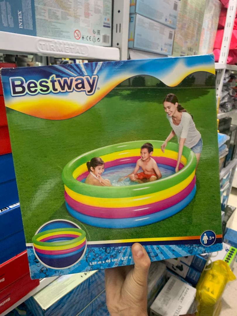 Bestway Rainbow Inflatable Pool 157x46 cm #51117