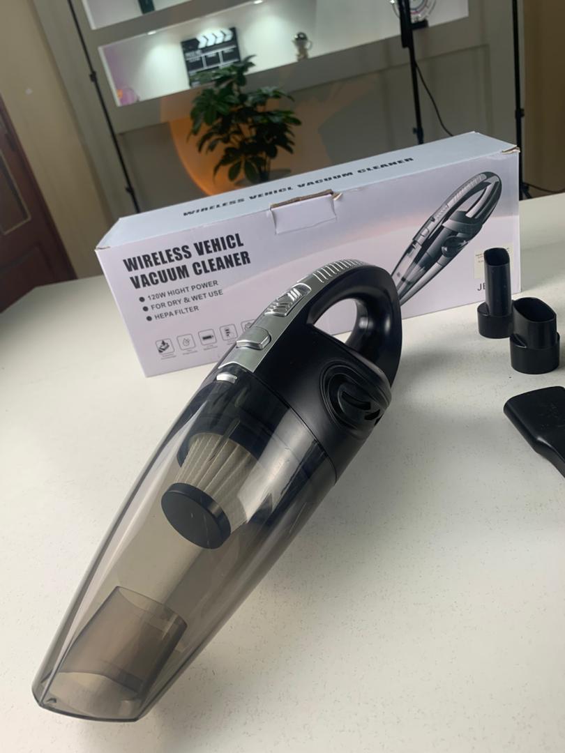Portable cordless car vacuum cleaner 120W