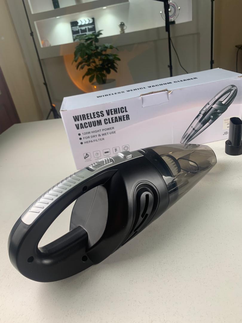 Portable cordless car vacuum cleaner 120W