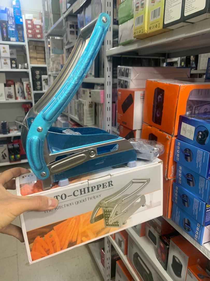 Coupe-frites manuel en acier inoxydable