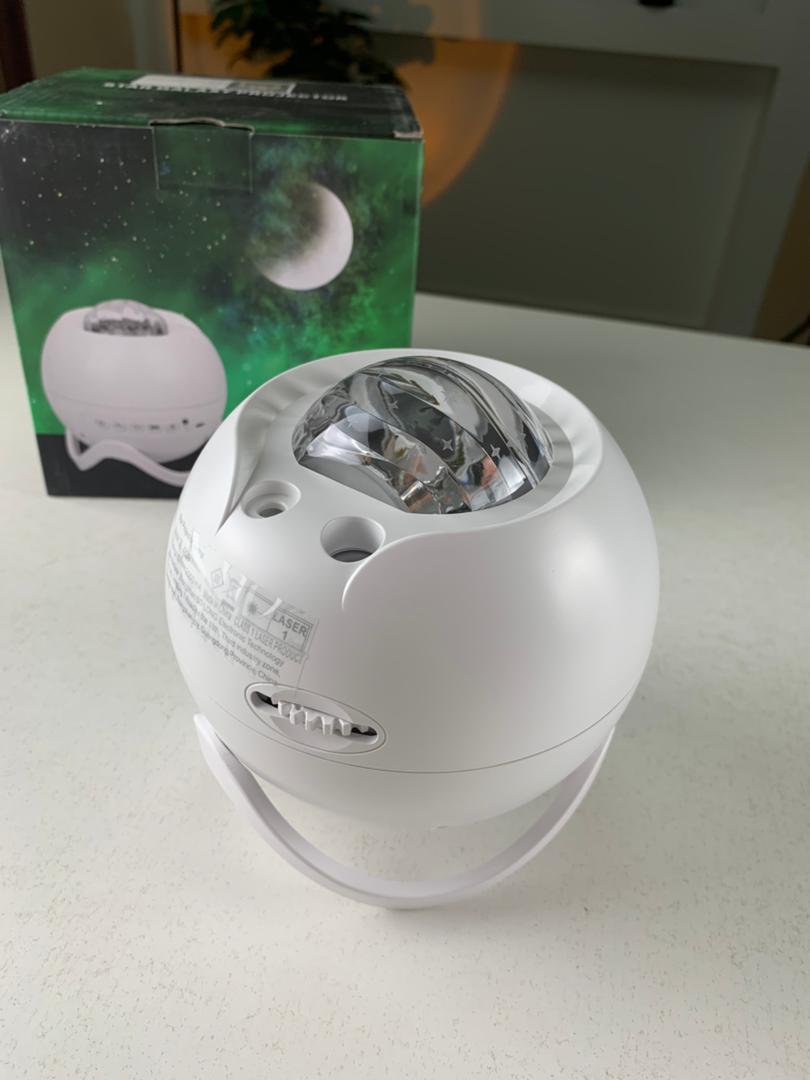 Projecteur d'aurores et haut-parleur Bluetooth, 15 modes d'éclairage