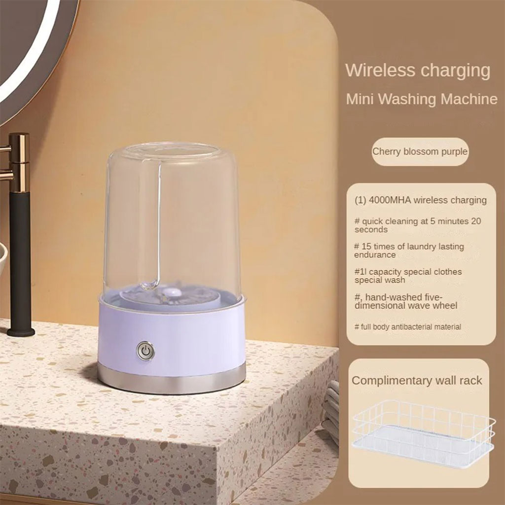 Portable rechargeable mini washing machine for underwear