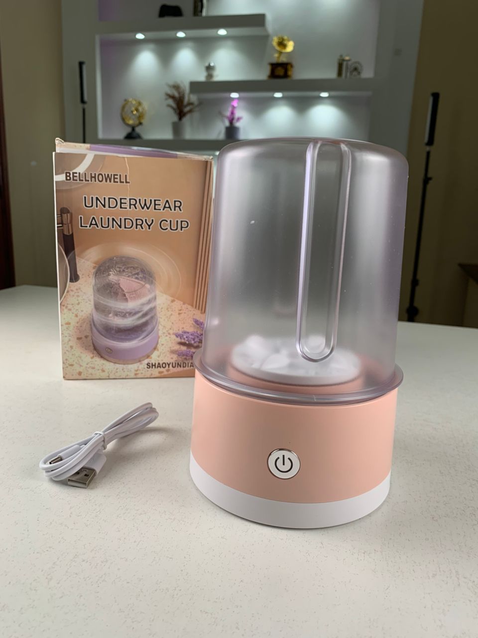 Portable rechargeable mini washing machine for underwear