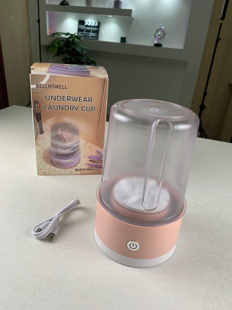 Portable rechargeable mini washing machine for underwear