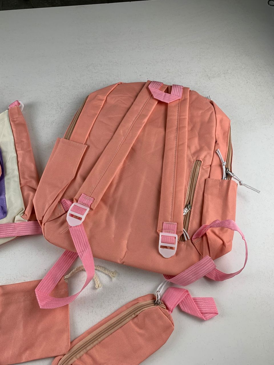 Kawai Guiyu V1 School Bag Set, 5 Pieces, Pink